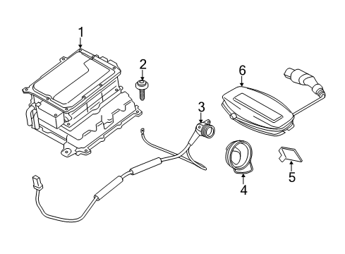 2016 Ford C-Max Electrical Components Wire Diagram for HS7Z-10B706-A