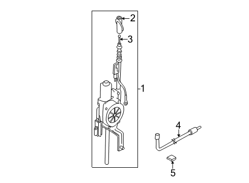 2002 Hyundai Accent Antenna & Radio Pad-Antinoise Diagram for 84173-24000