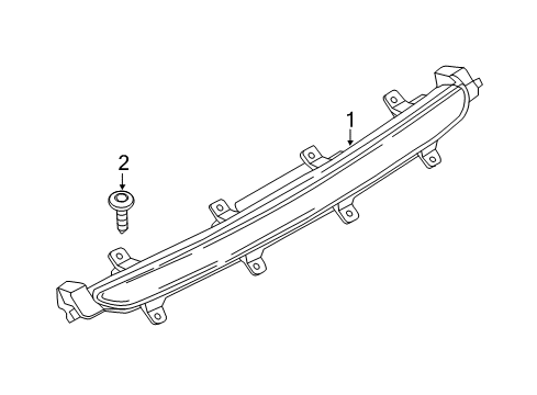 2017 BMW 650i xDrive Bulbs Screw For Thermoplastic Plastics Diagram for 51162755697