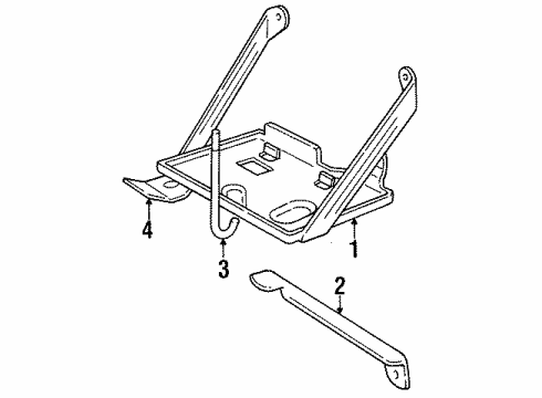 1990 Jeep Wrangler Battery Battery Wiring Diagram for 56016929