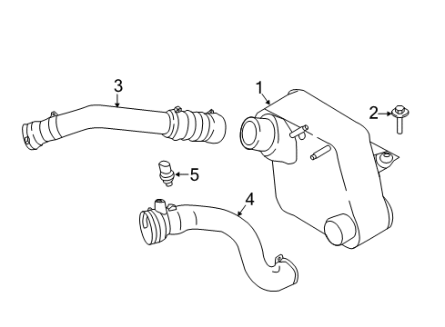 2020 Ford F-250 Super Duty Powertrain Control Intercooler Diagram for HC3Z-6K775-A