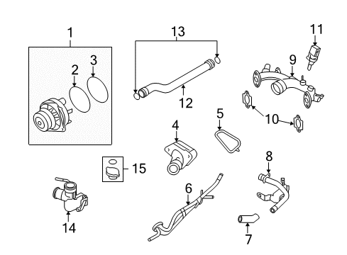 2011 Infiniti G37 Powertrain Control Engine Control Module Diagram for 23710-1NY2E