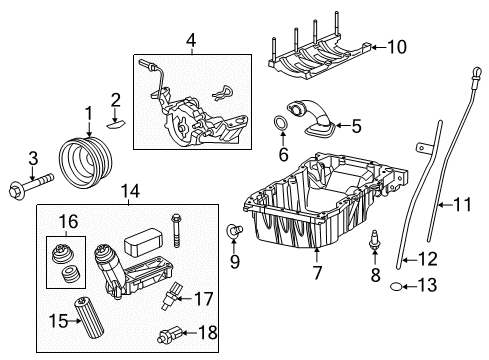 2016 Chrysler 200 Filters Indicator-Engine Oil Level Diagram for 68226666AA