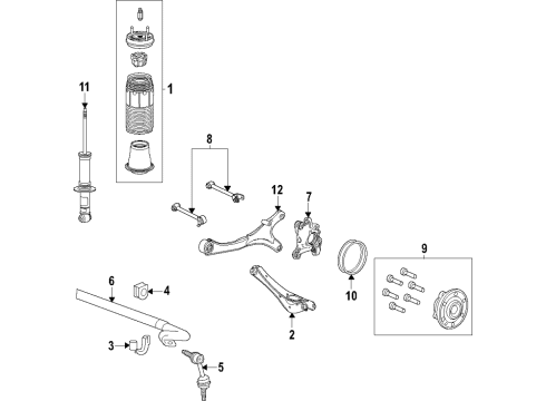 2021 Cadillac Escalade Anti-Lock Brakes Control Module Diagram for 84846988