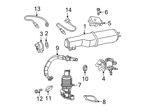 2010 Dodge Ram 1500 Powertrain Control Electrical Powertrain Control Module Diagram for 5150500AA