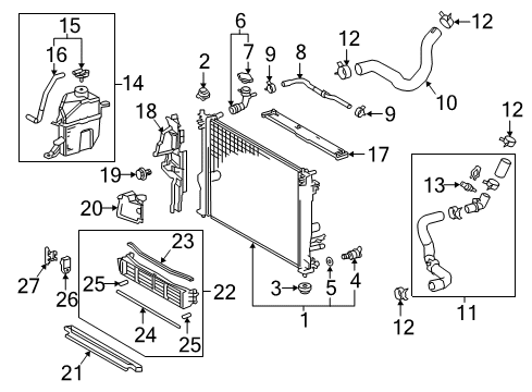 2021 Toyota Camry Powertrain Control ECM Diagram for 89661-06U30