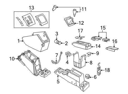 2010 Dodge Caliber Switches Switch-Pod Diagram for 68056900AB