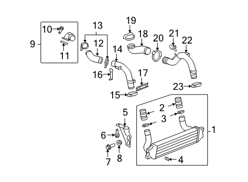 2007 Saturn Sky Powertrain Control Engine Control Module Assembly (2007 E69 No-Start) Diagram for 12605038