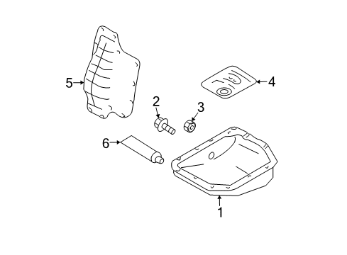 2009 Hyundai Accent Transaxle Parts SEALANT-Gasket (Ultra Gray) Diagram for 00231-13800