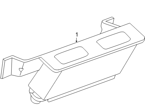 1997 Ford F-150 Trans Oil Cooler Transmission Cooler Diagram for XL3Z-7A095-CB