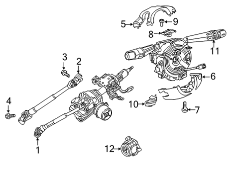 2020 Fiat 500X Switches IGNITION Diagram for 7GE04DX9AA