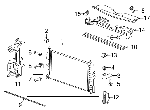 2017 Chevrolet Cruze Powertrain Control ECM Diagram for 55485591