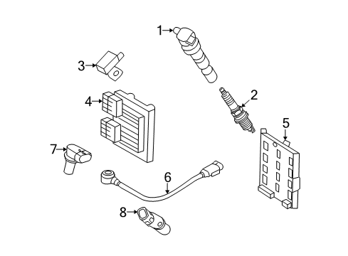 2010 Kia Sedona Powertrain Control Bracket-IFB Diagram for 391503C060