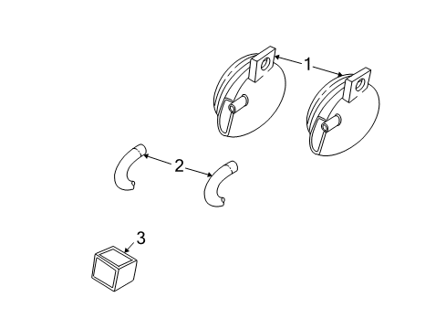 2002 Chevrolet Camaro Fuel Supply Connector Diagram for 12110541