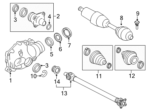 2016 BMW X4 Carrier & Front Axles Torx Screw With Ribs Diagram for 26117529387