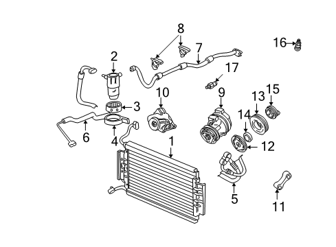 1999 Chevrolet Malibu Belts & Pulleys Serpentine Belt Diagram for 12588408