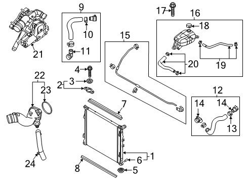 1994 Hyundai Elantra Blower Motor & Fan Relay Assembly-Power Diagram for 95220-34600