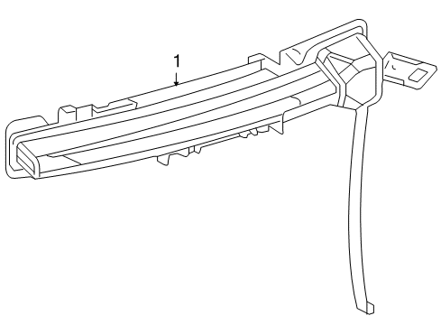 2010 Ford Taurus Park Lamps Park Lamp Diagram for AG1Z-13200-A