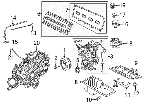 2019 Ram 1500 Classic Intake Manifold OIL FILLER Diagram for 53013775AC