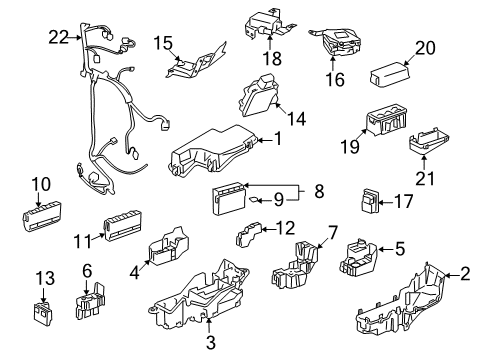 2009 Lexus GS450h Headlamp Washers/Wipers Resister, Fuel Pump Diagram for 23080-31020