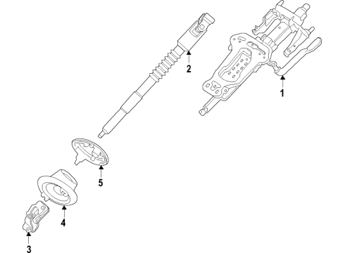 2018 BMW i3 Steering Column & Wheel, Steering Gear & Linkage Cup Diagram for 32306852174