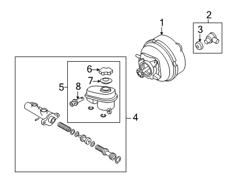 Diagram for 2009 Buick Lucerne Dash Panel Components