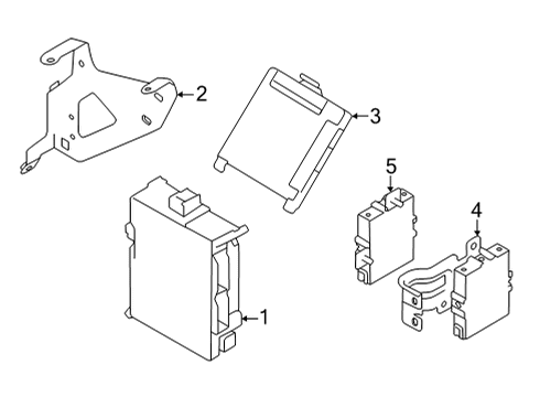 2022 Toyota GR86 Fuse & Relay Multiplex Module Diagram for SU003-10028