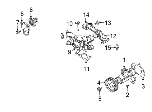 2006 Infiniti QX56 Powertrain Control Engine Control Module Diagram for 23710-ZH46A