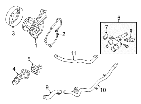 2013 Kia Soul Powertrain Control Ecm Pcm Ecu Engine Control Module Computer Diagram for 391012EAC3