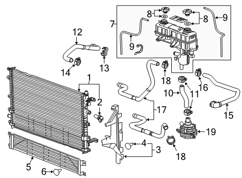 2015 Chevrolet Volt Powertrain Control Vehicle Speed Sensor Diagram for 24234934