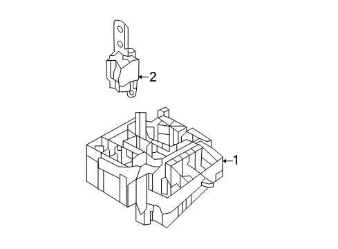 2016 Hyundai Azera Fuse & Relay Relay Assembly-Stop Signal Diagram for 95240-3V010