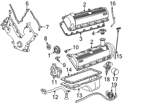 2007 Ford F-250 Super Duty Powertrain Control ECM Diagram for 7U7Z-12A650-AVCRM