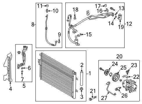 2013 Hyundai Santa Fe Sport Switches & Sensors Cap-Charge Valve Diagram for 97811-39200