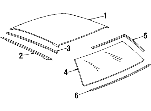 1984 Buick Skyhawk Windshield Glass Container, Windshield Washer Solvent Diagram for 22048752