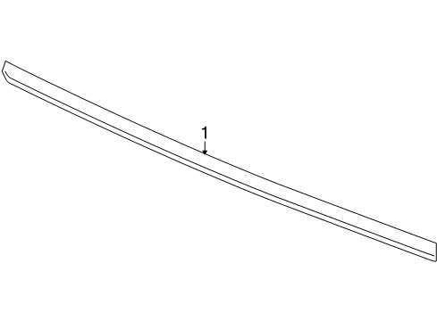 2010 Honda Insight High Mount Lamps Light Assy. Diagram for 34270-TM8-013