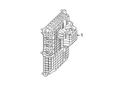 2020 Ram ProMaster City Transaxle Parts Pan-Transmission Oil Diagram for 4752951AA