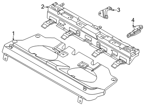 2021 BMW X6 Tracks & Components Hex Bolt Diagram for 07119904133