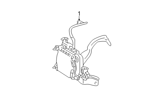 2017 Toyota Sienna Cruise Control System Sensor Diagram for 88210-45050