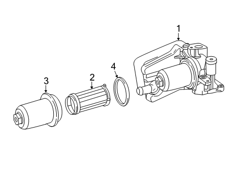 2017 Infiniti QX30 Oil Cooler Oil Cooler Assy-Transmission Diagram for 32110-HG00C