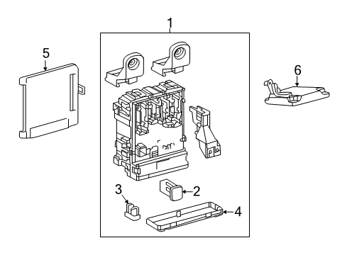 2015 Lexus NX200t Fuse & Relay Block Assembly, Instrument Diagram for 82730-78011