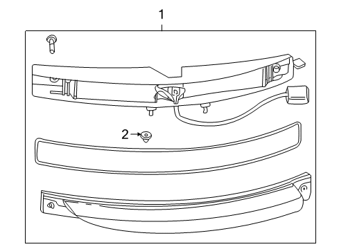 2002 BMW Z8 Tail Lamps Tail Light, Right Diagram for 63214859158