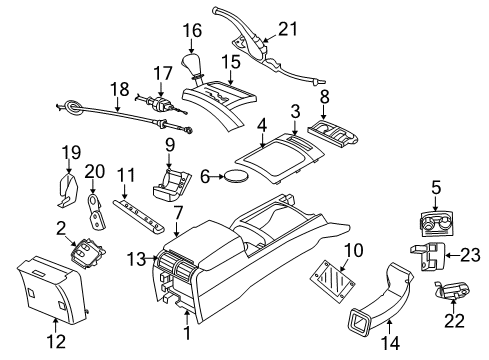 2010 Jeep Commander Parking Brake Cable-Parking Brake Diagram for 68065503AA