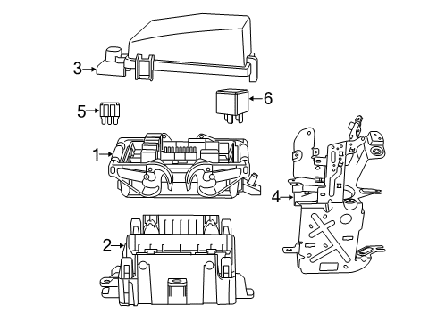 2016 Chevrolet SS Fuse & Relay Relay Diagram for 19119299