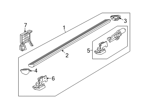 2008 Ford Expedition Running Board Module Diagram for EL7Z-14C177-A