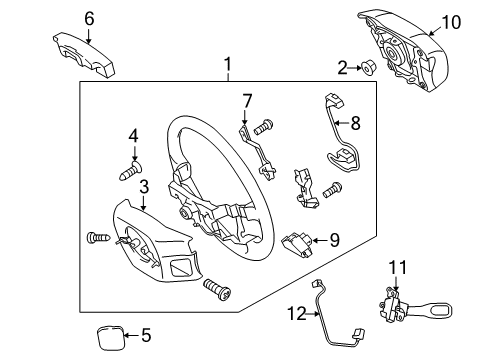 2013 Lexus LX570 Cruise Control System Control Module Diagram for 88240-60290