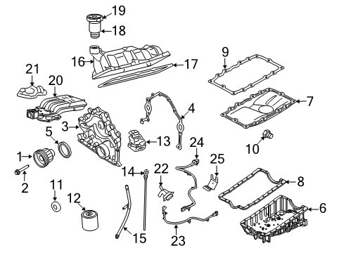 2010 Ford Explorer Sport Trac Intake Manifold Filler Pipe Diagram for 6L2Z-6763-B