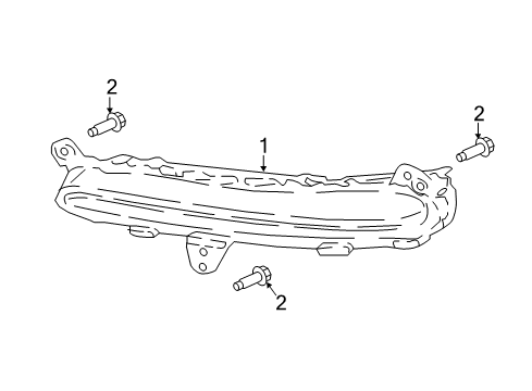 2018 Lincoln Navigator Daytime Running Lamps Daytime Run Lamp Diagram for JL7Z-15A201-B