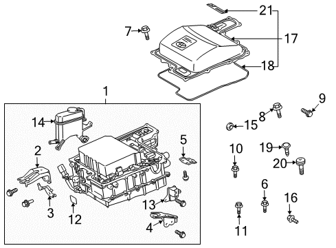 2005 Toyota Prius Electrical Components Flasher Diagram for 81980-02050