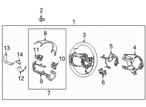 2022 Hyundai Santa Cruz Steering Wheel & Trim DYNAMIC DAMPER ASSY Diagram for 56170-N9000