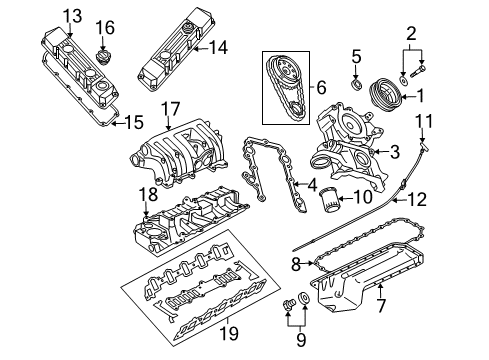 2003 Dodge Ram 2500 Filters Indicator-Engine Oil Level Diagram for 53020929